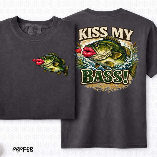 Kiss My Bass Completed Tee