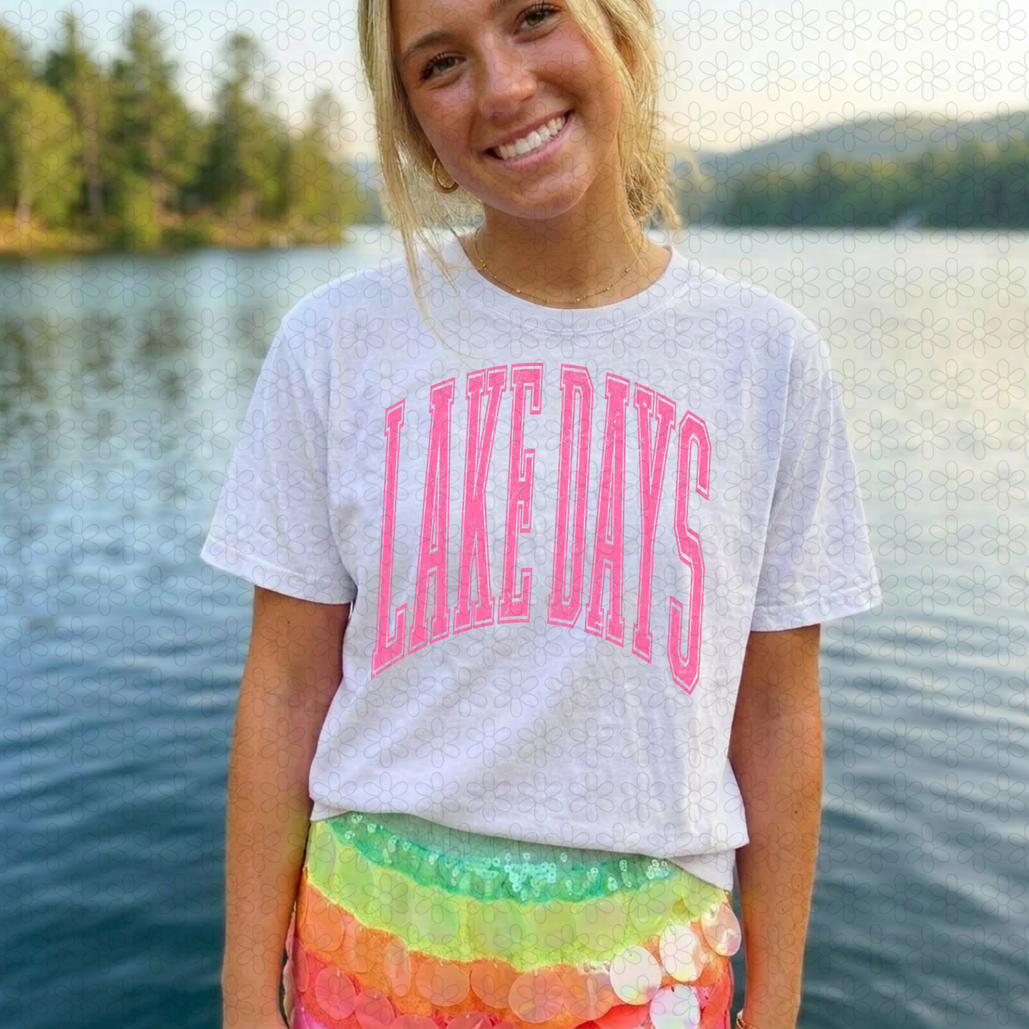 LAKE DAYS (Multiple Colors) DTF Transfer