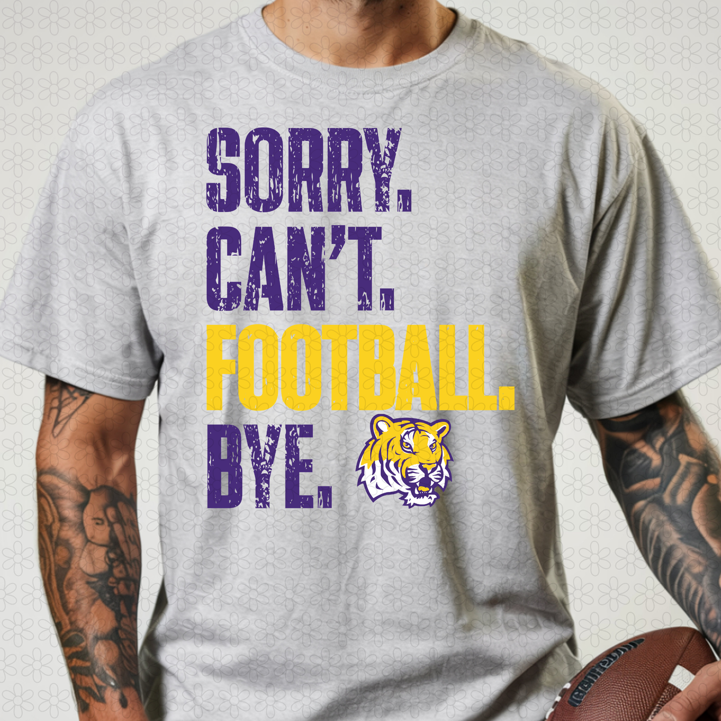 Football Sorry (Multiple Options) Completed Tee