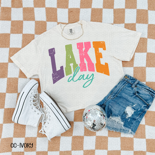 Lake Day Completed Tee