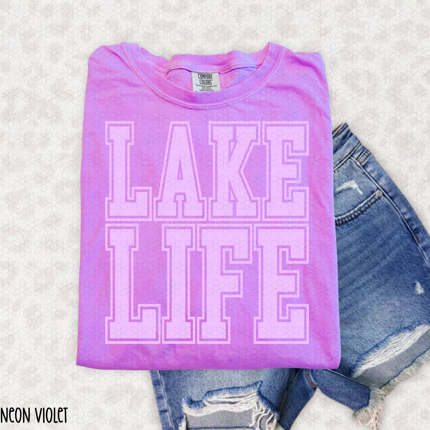 Lake Life Completed Tee