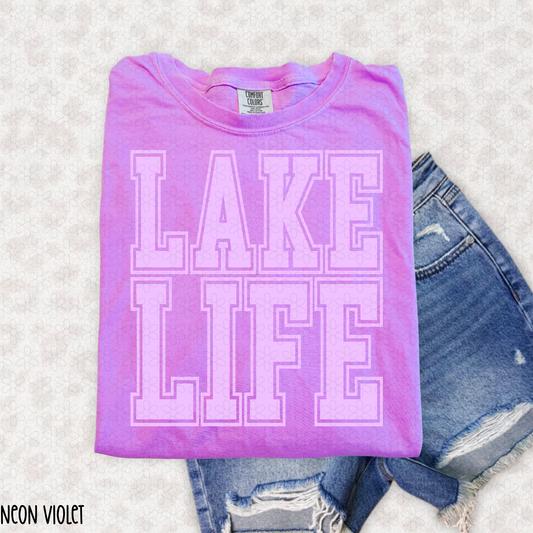 Lake Life Completed Tee