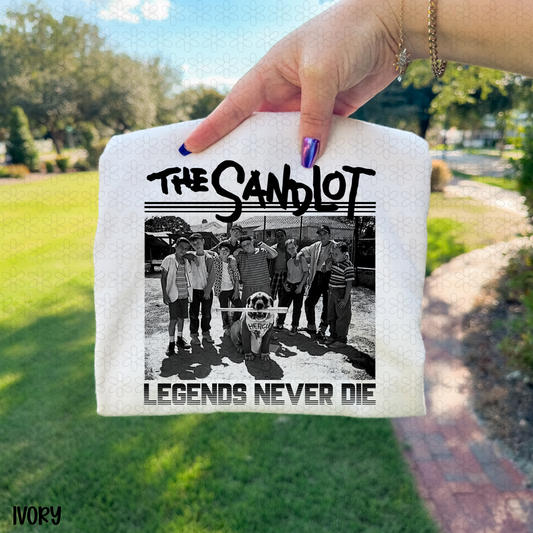 Legends Never Die DTF Transfer
