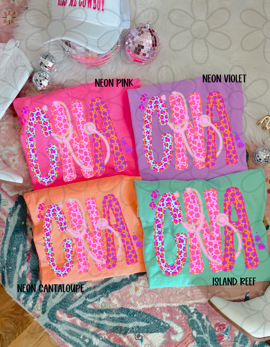 Leopard CNA Completed Tee