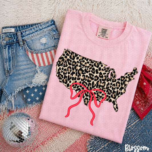 Leopard America Completed Tee