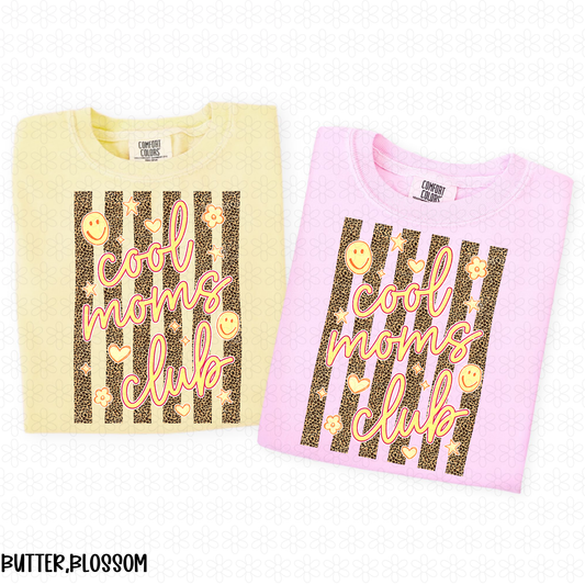 Leopard Cool Moms Club DTF Transfer