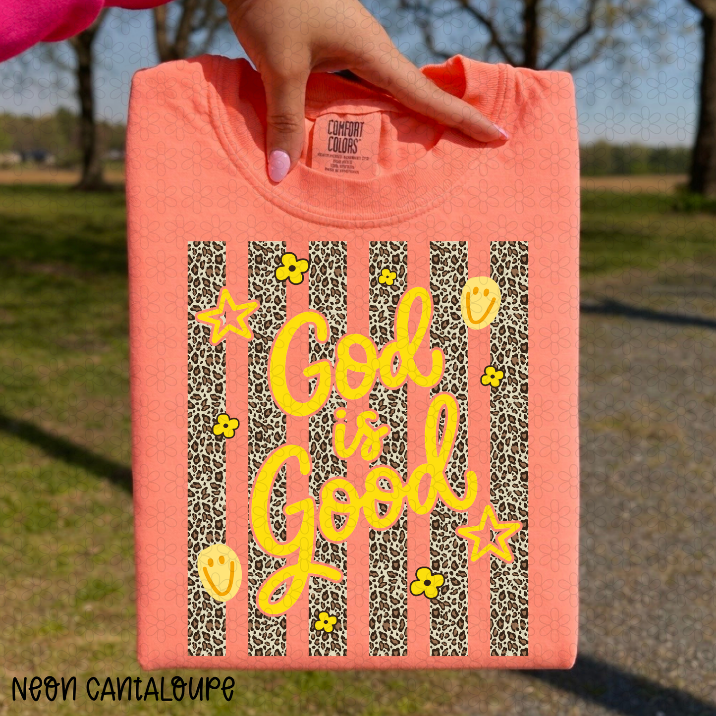 Leopard God Is Good Completed Tee