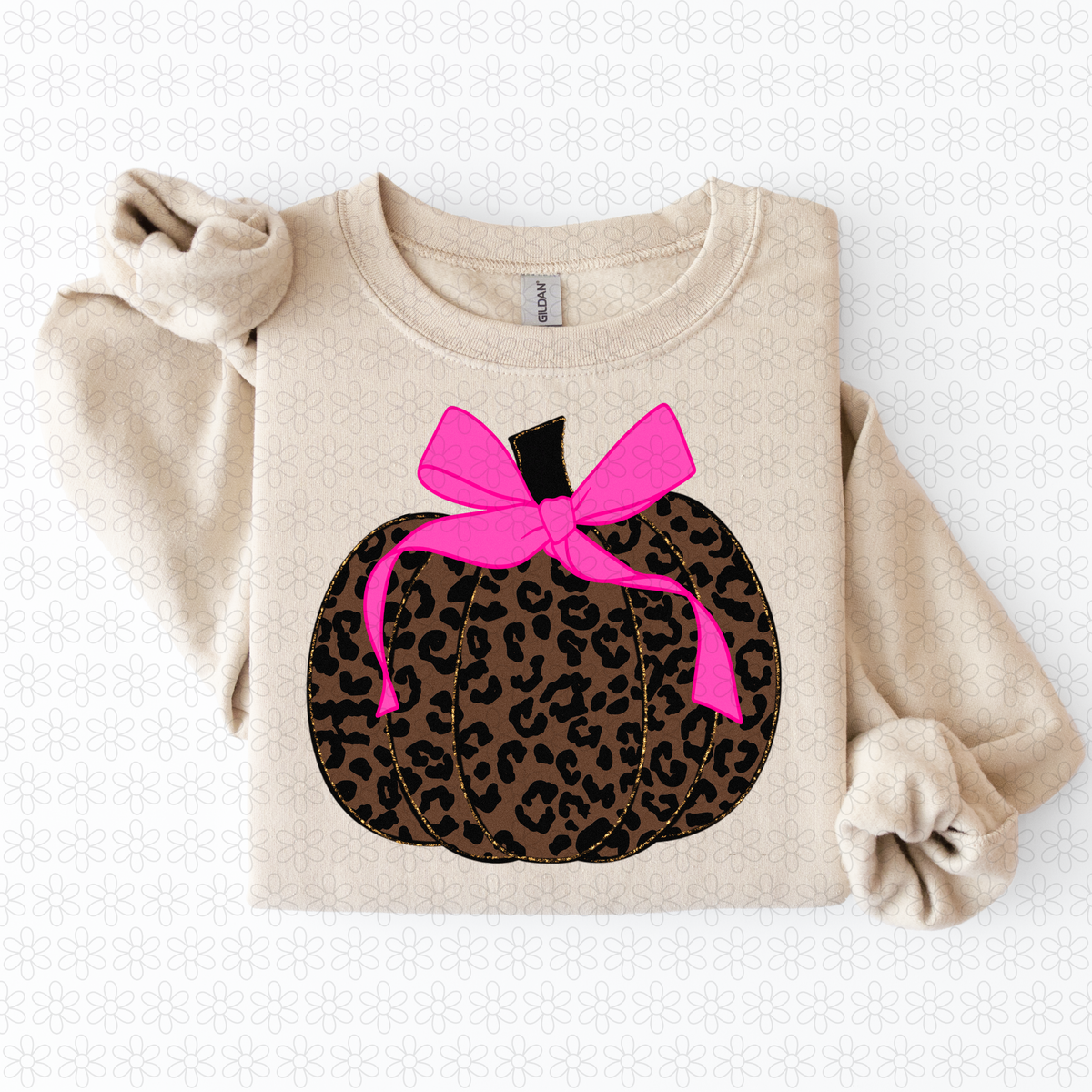 Leopard Pumpkin Completed Tee