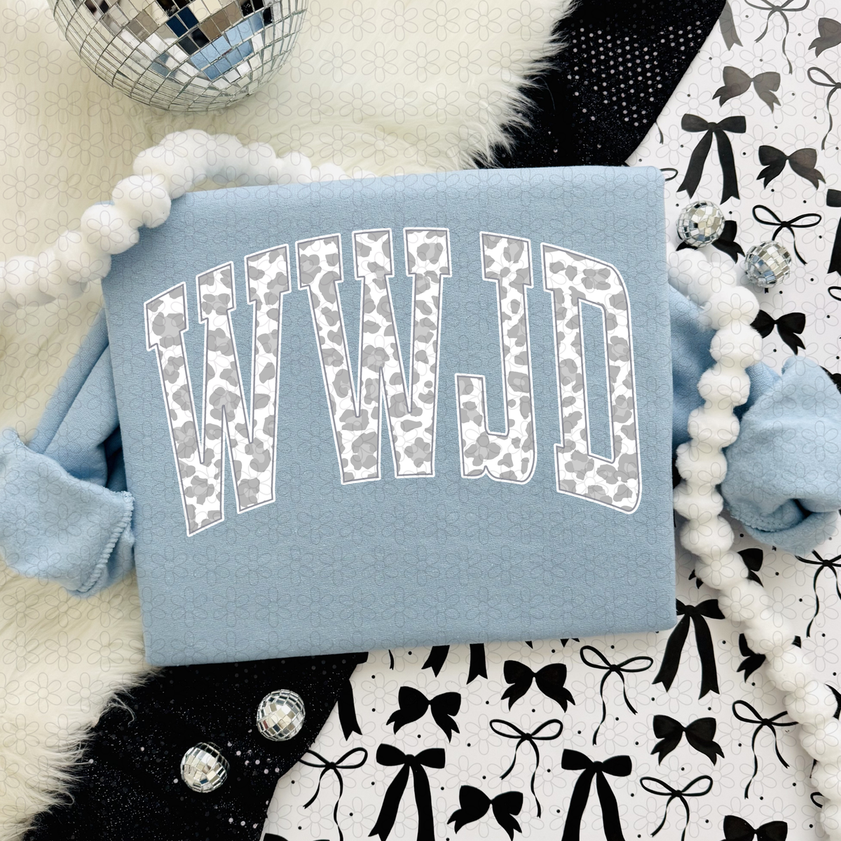 Leopard WWJD Completed Tee