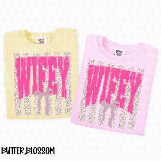 Leopard Wifey Completed Tee