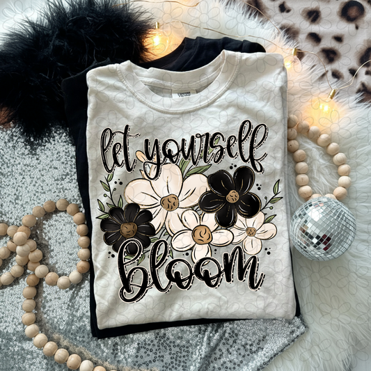 Let Yourself Bloom Kids Completed Tee