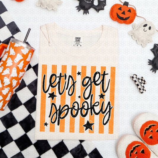 Let's Get Spooky Completed Tee