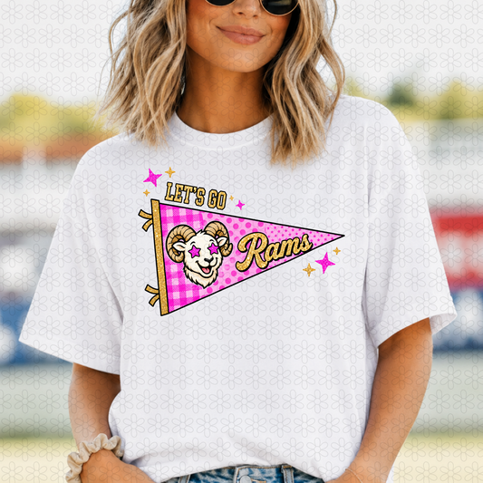 Let's Go Teams (Multiple Options) Completed Tee