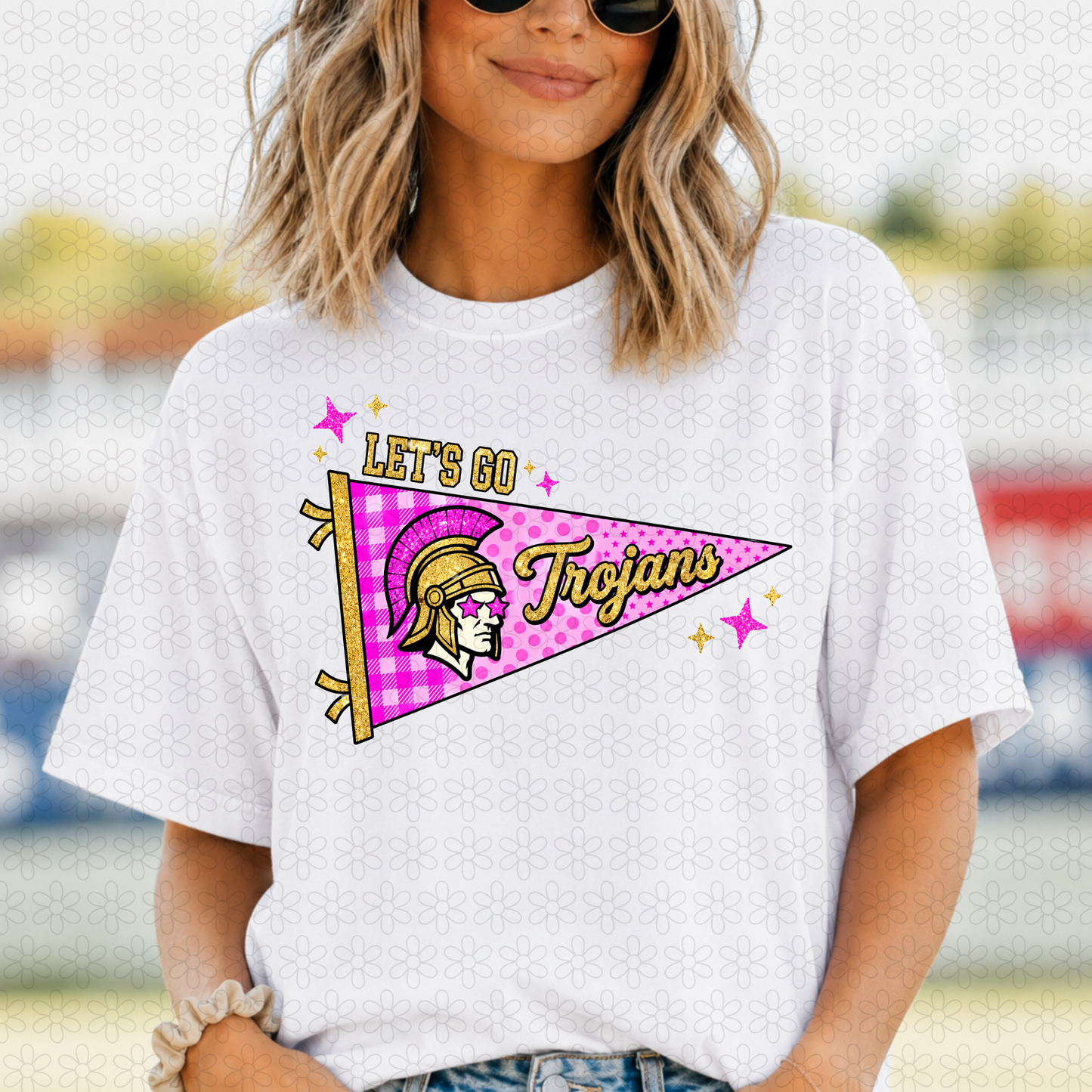 Let's Go Teams (Multiple Options) Completed Tee