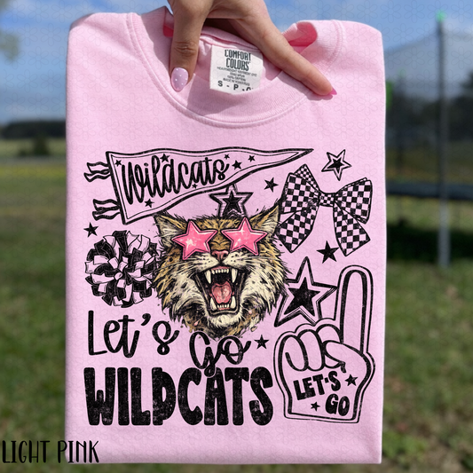 Let's Go Teams (Multiple Options No Customs) Completed Tee