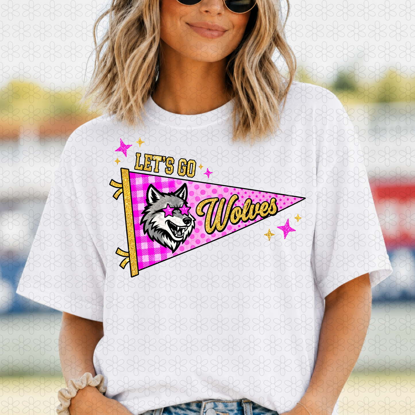 Let's Go Teams (Multiple Options) Completed Tee