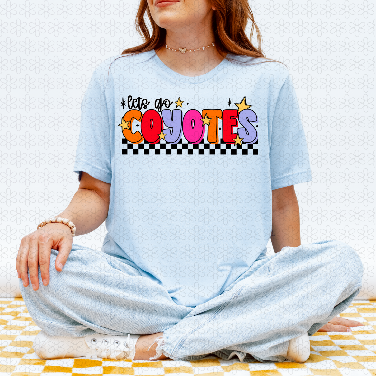 Lets Go Multiple Option Mascot- No Customs DTF Transfer