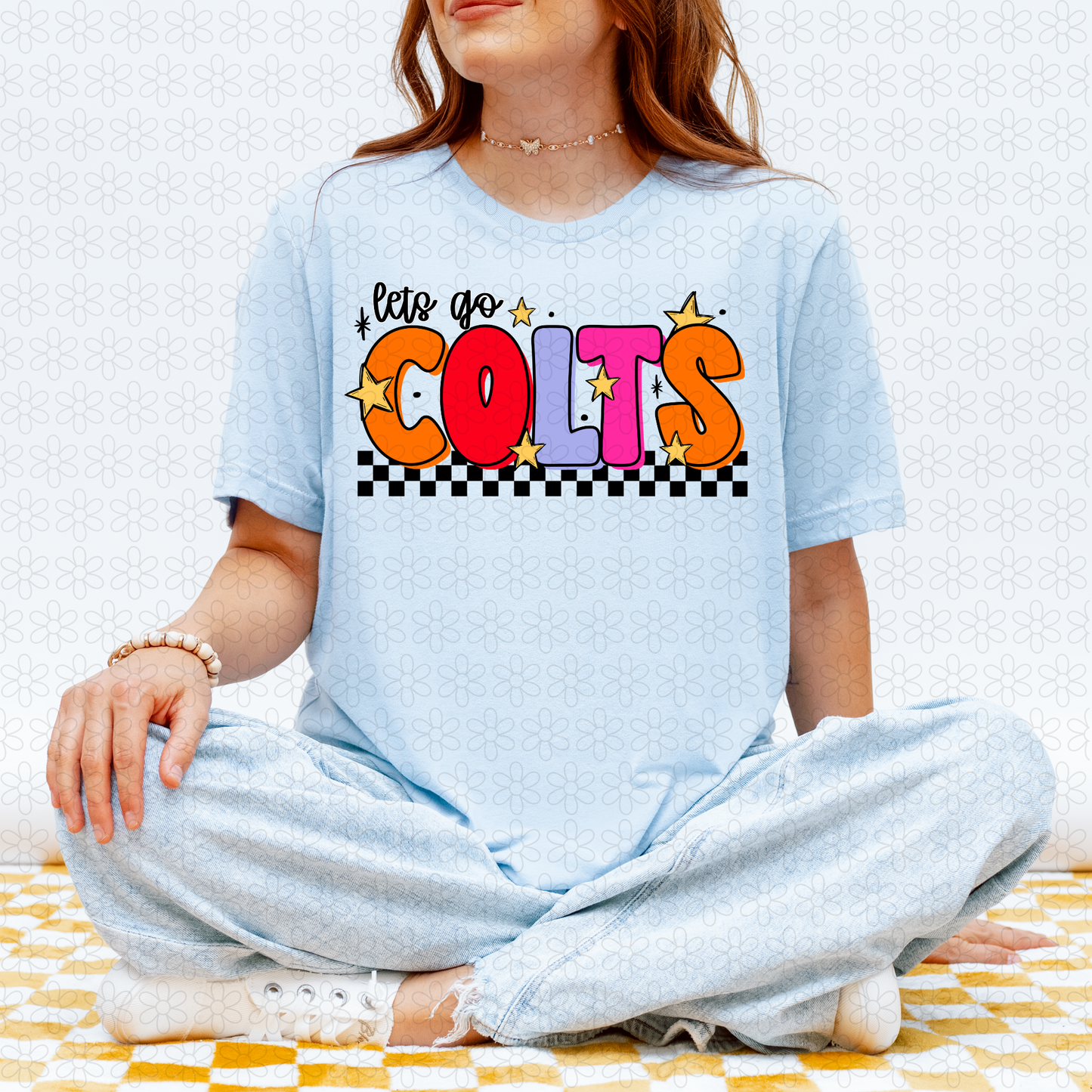 Lets Go Multiple Option Mascot- No Customs DTF Transfer
