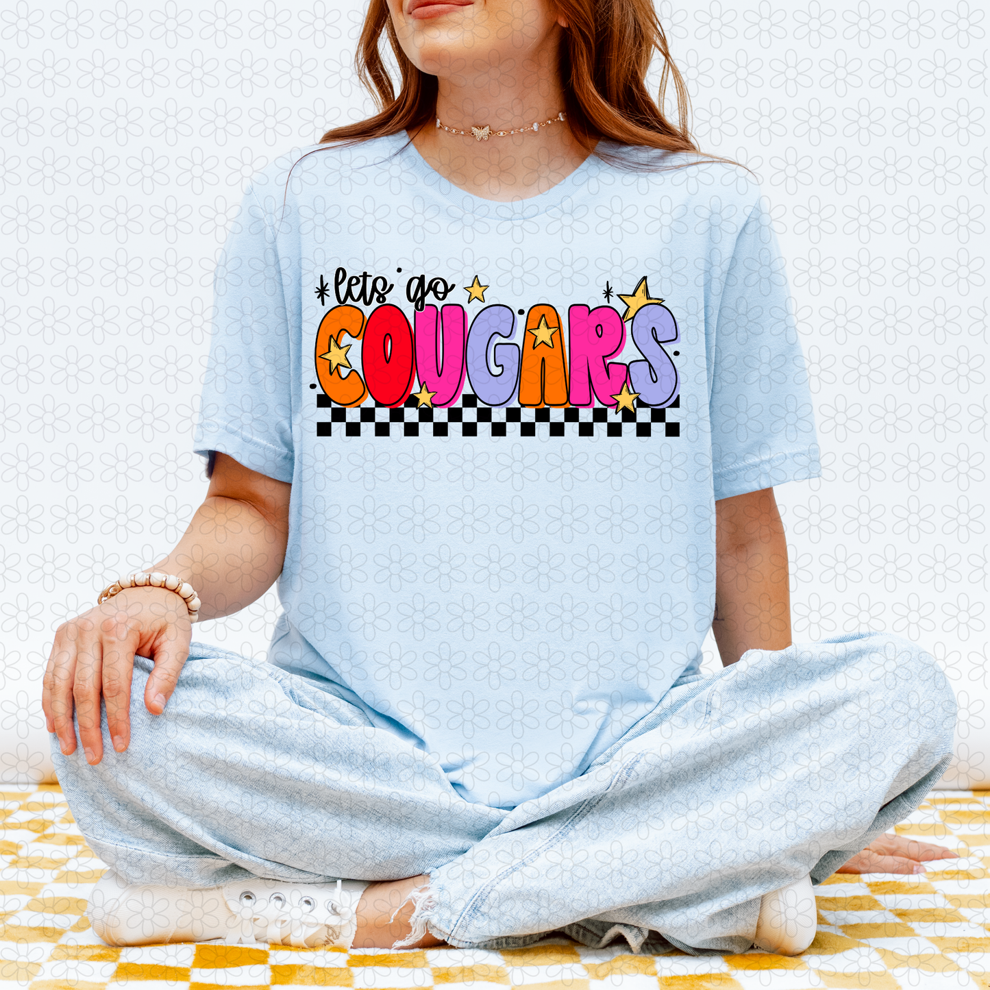 Lets Go Multiple Option Mascot- No Customs DTF Transfer