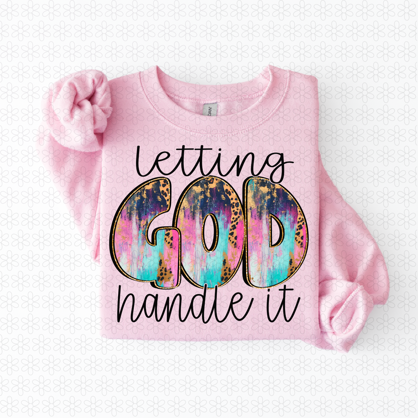 Letting God Handle it Completed Tee