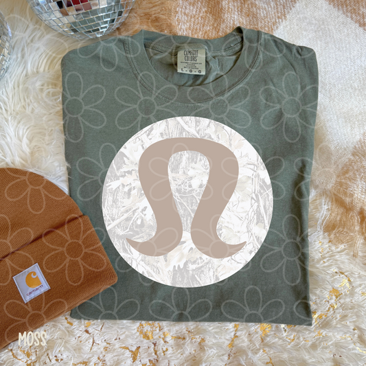 Light Camo Lulu Completed Tee