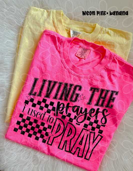 Living The Prayers I Used To Pray Completed Tee