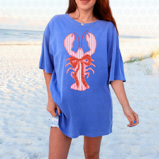 Lobster Coquette Completed Tee