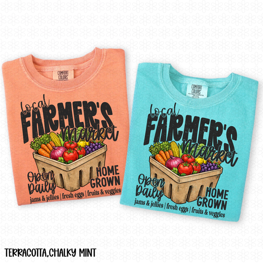 Local Farmers Market DTF Transfer