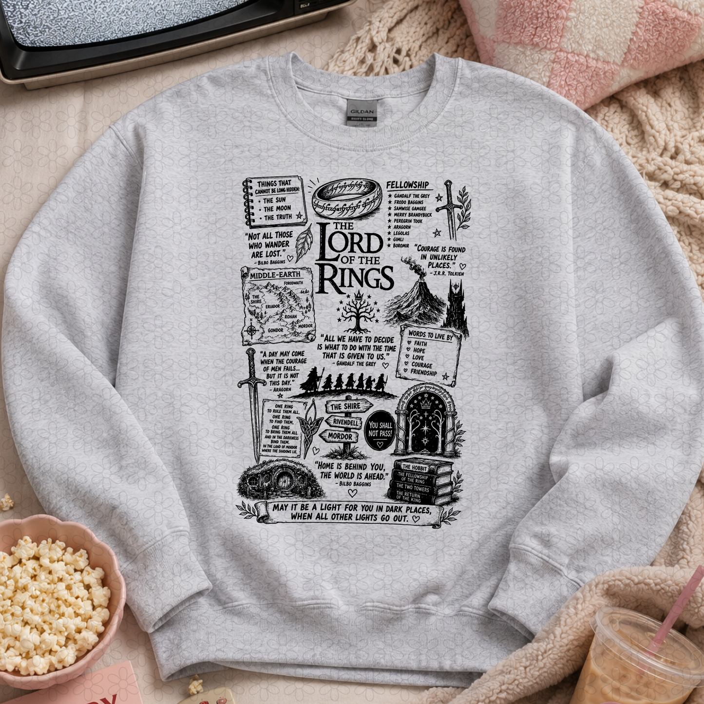 TV Show Collage (Multiple Options) Complete Tee
