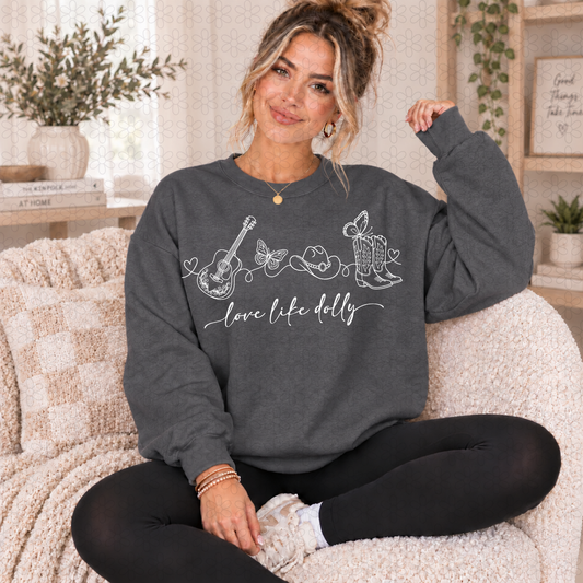 Love Like Dolly Completed Tee