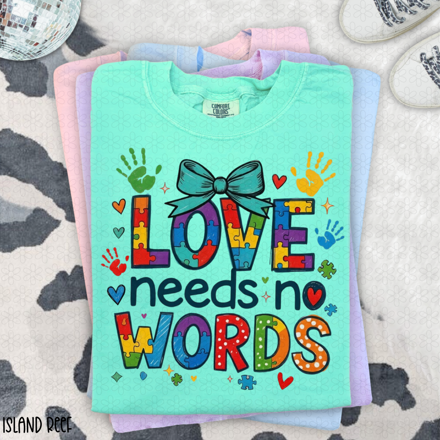 Love Needs No Words DTF Transfer