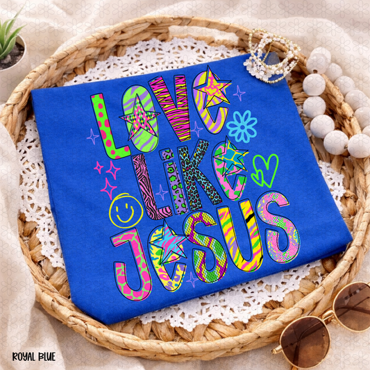 Love like Jesus Completed Tee