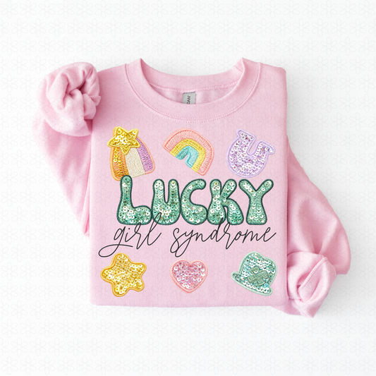 Lucky Girl Syndrome Completed Tee