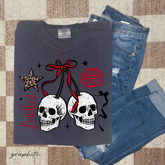 Lucky Skulls Completed Tee