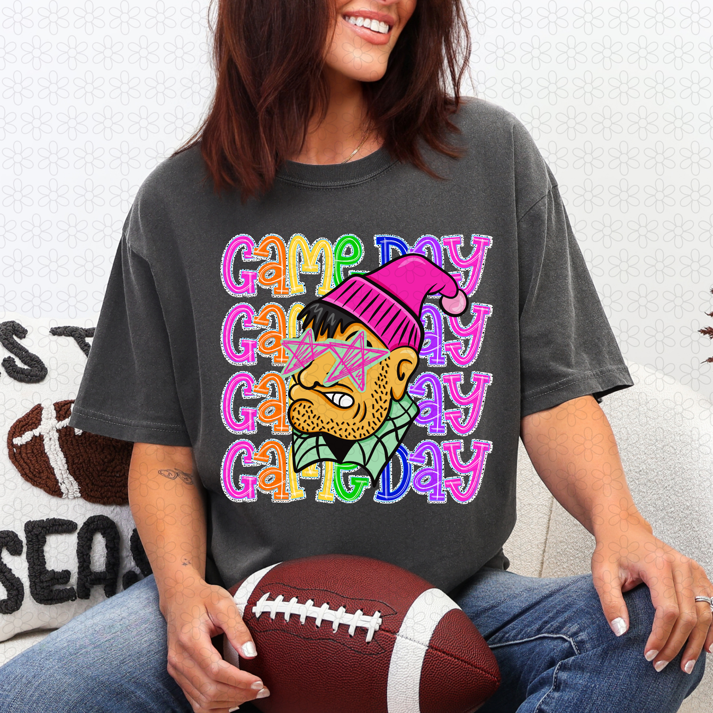 Preppy Game Day Mascots (Multiple Options) DTF Transfer