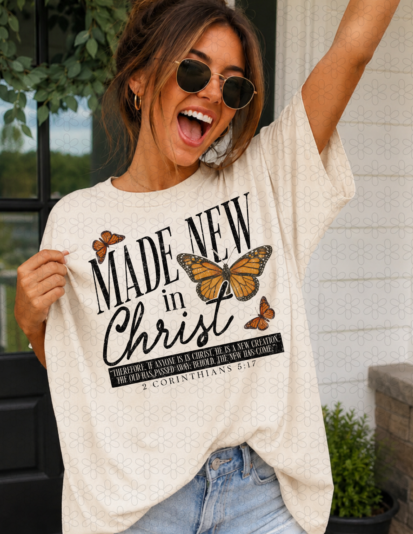MADE NEW IN CHRIST  DTF Transfer