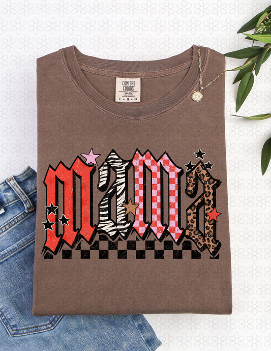 MAMA- ZEBRA Completed Tee