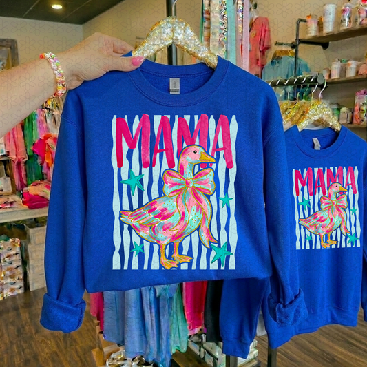 MAMA GOOSE Completed Tee
