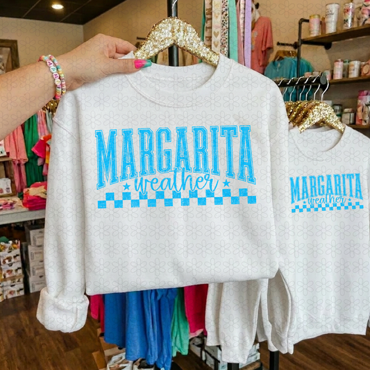 MARGARITA WEATHER (Multiple Colors) DTF Transfer