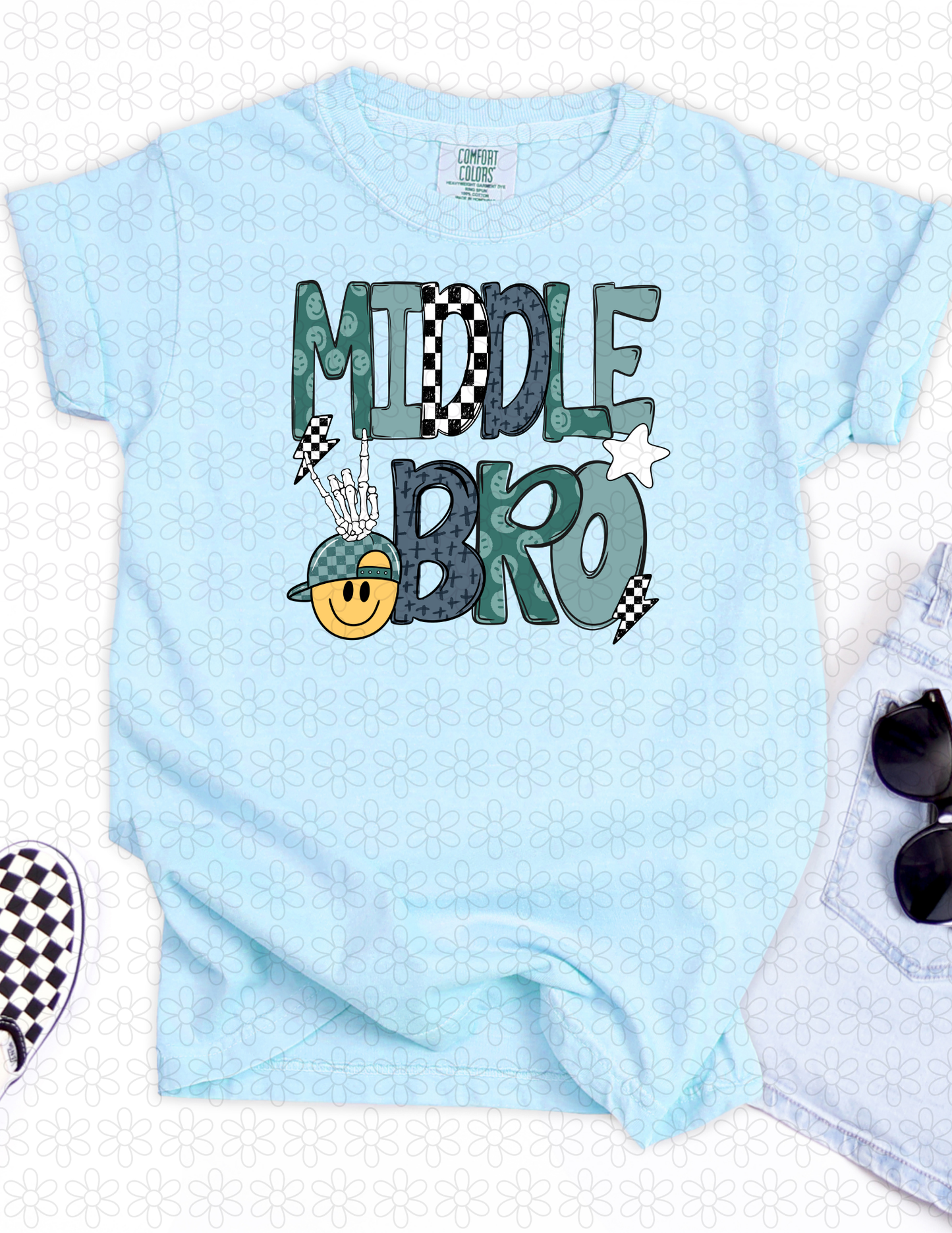 MIDDLE BRO DTF Transfer