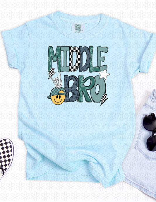 MIDDLE BRO Completed Tee