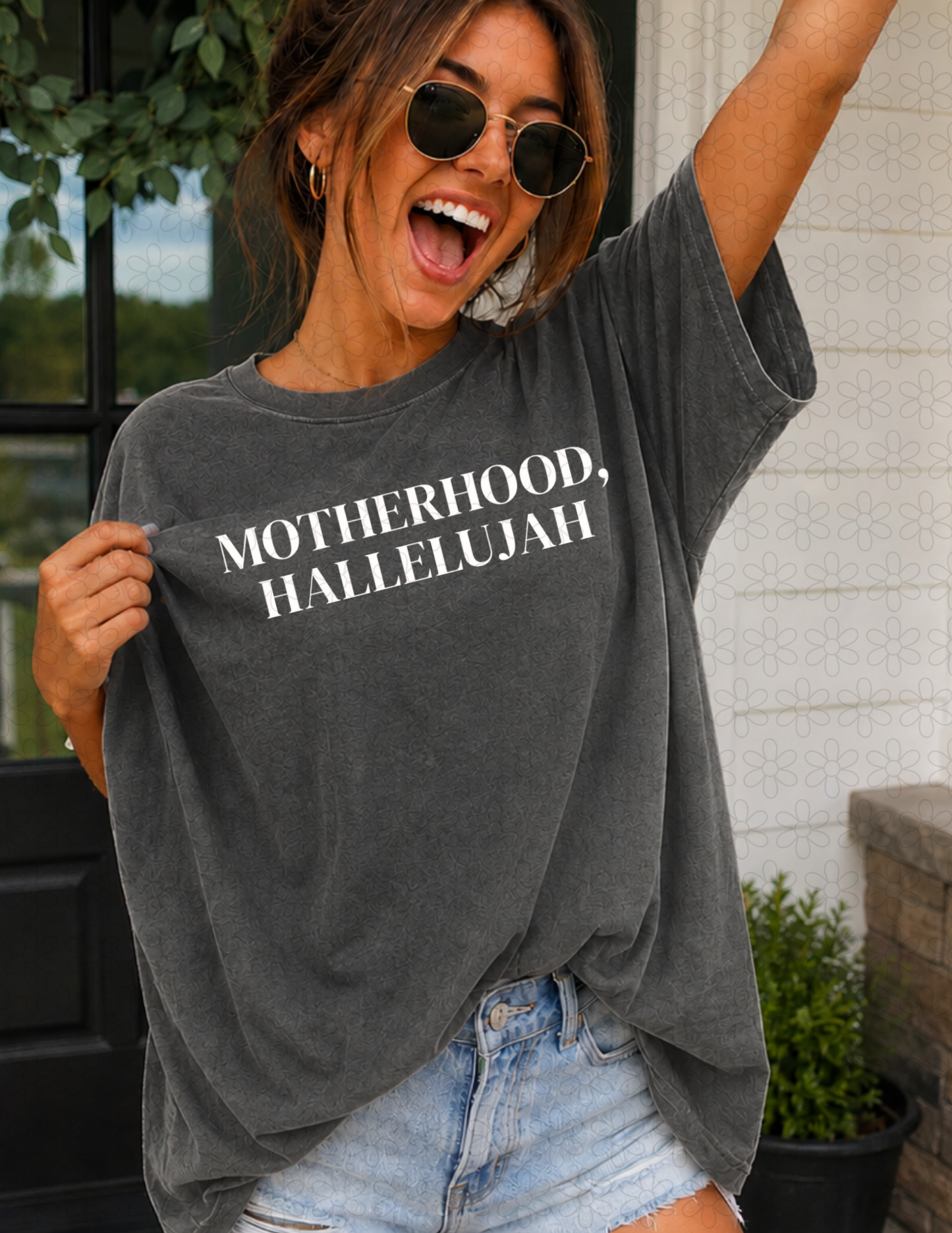 MOTHERHOOD, HALLELUJAH (Multiple Colors) Completed Tee