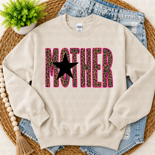 MOTHER pink leopard print Completed Tee