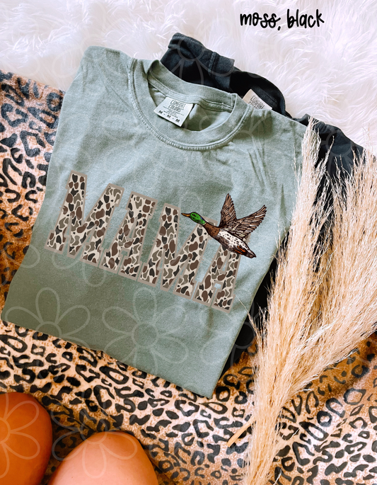 MaMa Duck Camo Completed Tee