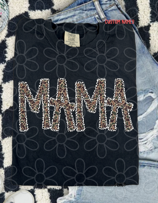 MaMa Speckled Camo DTF Transfer