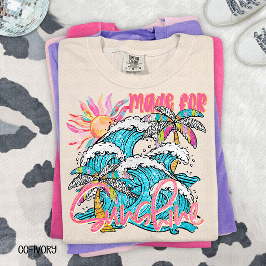 Made For Sunshine Completed Tee