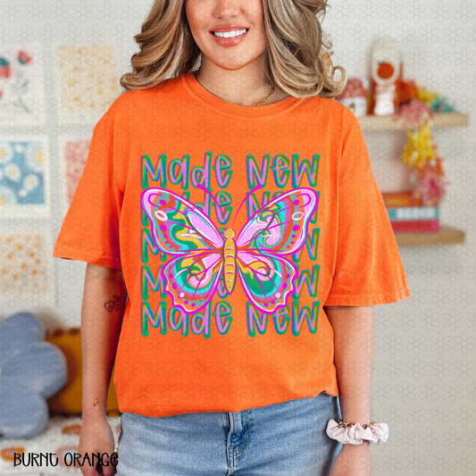 Made New Butterfly Completed Tee