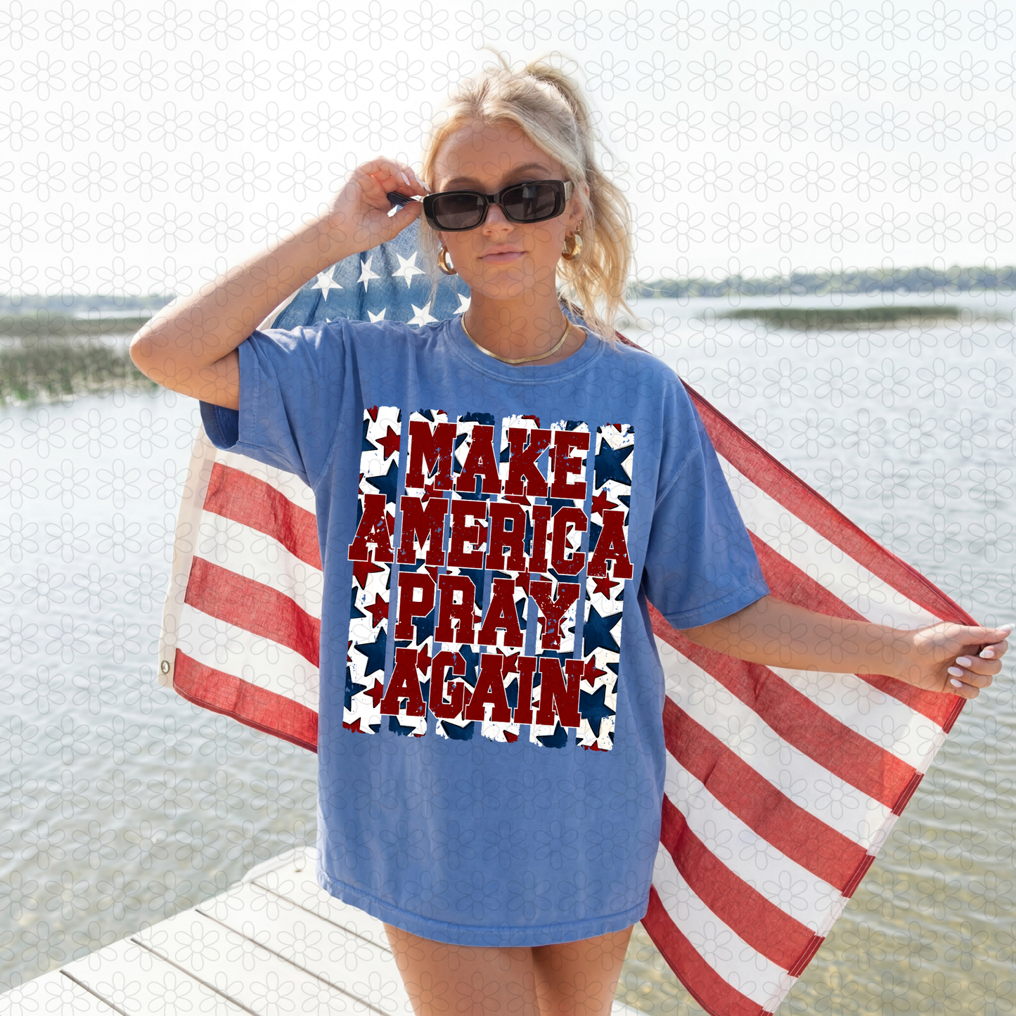 Make America Pray Again DTF Transfer