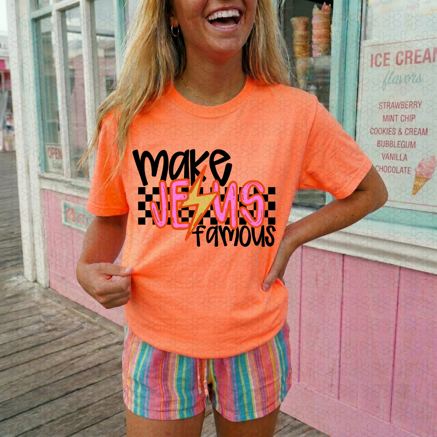 Make Jesus Famous Completed Tee