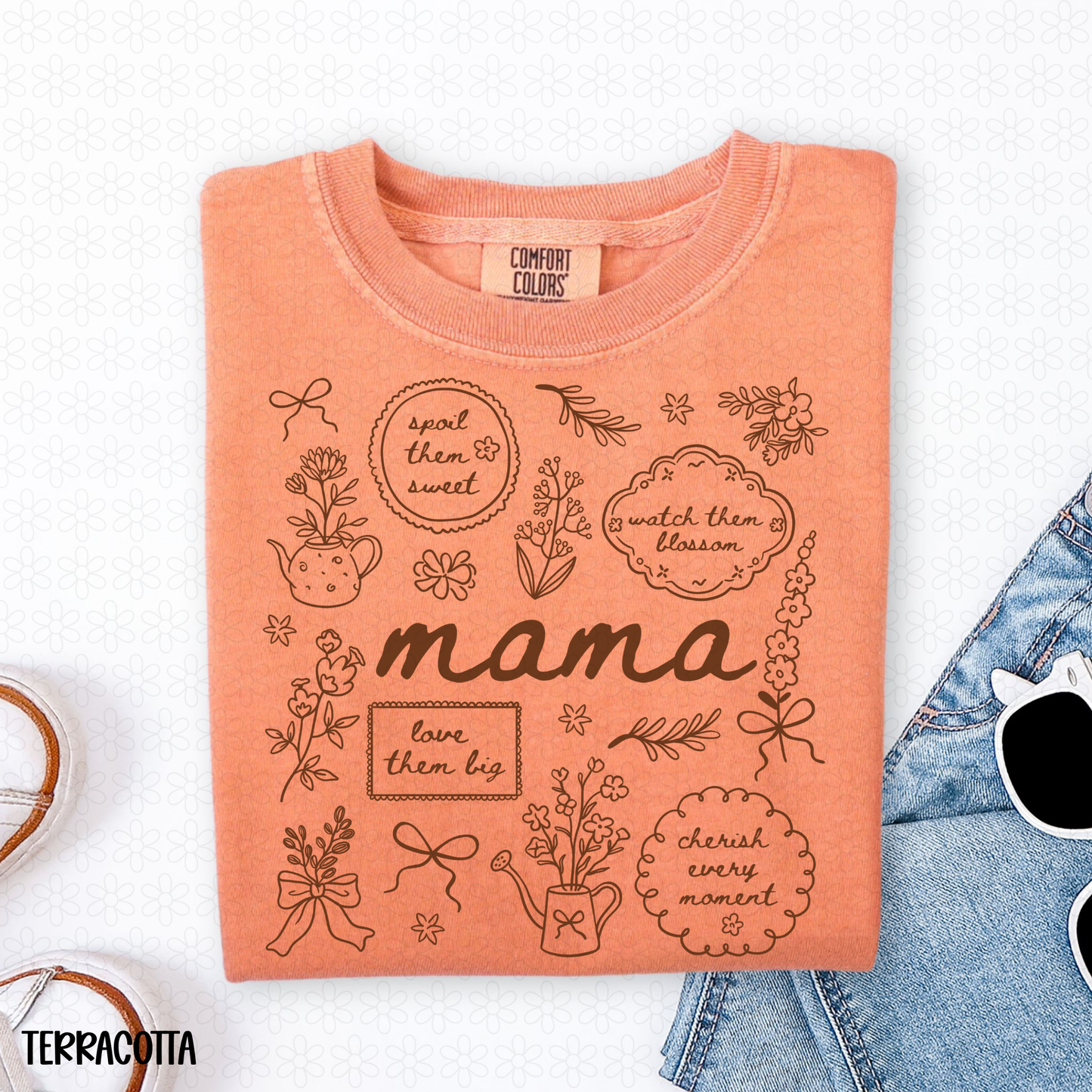 Mama-Brown DTF Transfer